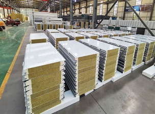 聚氨酯封邊巖棉復合板(墻面板)